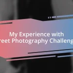 My Experience with Street Photography Challenges